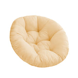 Maxbell Hanging Egg Chair Cushion Round Soft Floor Pillow for Living Room Home Porch Beige