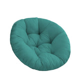 Maxbell Hanging Egg Chair Cushion Round Soft Floor Pillow for Living Room Home Porch Green