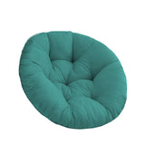 Maxbell Hanging Egg Chair Cushion Round Soft Floor Pillow for Living Room Home Porch Green
