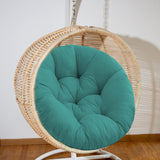 Maxbell Hanging Egg Chair Cushion Round Soft Floor Pillow for Living Room Home Porch Green