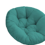 Maxbell Hanging Egg Chair Cushion Round Soft Floor Pillow for Living Room Home Porch Green