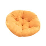 Maxbell Hanging Egg Chair Cushion Round Soft Floor Pillow for Living Room Home Porch Yellow
