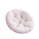 Maxbell Hanging Egg Chair Cushion Round Soft Floor Pillow for Living Room Home Porch Light Gray