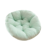 Maxbell Hanging Egg Chair Cushion Round Soft Floor Pillow for Living Room Home Porch Light Green