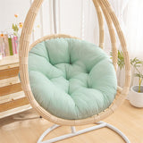 Maxbell Hanging Egg Chair Cushion Round Soft Floor Pillow for Living Room Home Porch Light Green