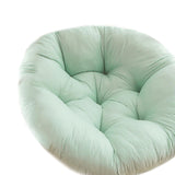 Maxbell Hanging Egg Chair Cushion Round Soft Floor Pillow for Living Room Home Porch Light Green