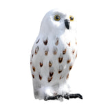Maxbell Owl Statue Decoration Collection Funny Owl Figurine for Home Patio Fireplace Style B
