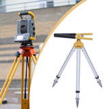 Total Station Centering Rod Clamp Tripod Stand Support Mount Support Bracket 40 to 60cm Golden Black Clip
