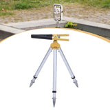 Total Station Centering Rod Clamp Tripod Stand Support Mount Support Bracket 40 to 60cm Golden Black Clip