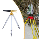 Total Station Centering Rod Clamp Tripod Stand Support Mount Support Bracket 40 to 60cm Golden Black Clip