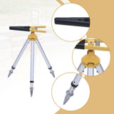 Total Station Centering Rod Clamp Tripod Stand Support Mount Support Bracket 40 to 60cm Golden Black Clip