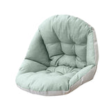 Maxbell Swing Chair Cushion Hanging Basket Seat Cushion Pillow for Home Office Patio Green