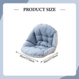 Maxbell Swing Chair Cushion Hanging Basket Seat Cushion Pillow for Home Office Patio Blue