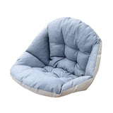 Maxbell Swing Chair Cushion Hanging Basket Seat Cushion Pillow for Home Office Patio Blue