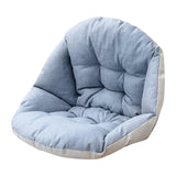 Maxbell Swing Chair Cushion Hanging Basket Seat Cushion Pillow for Home Office Patio Blue