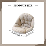 Maxbell Swing Chair Cushion Hanging Basket Seat Cushion Pillow for Home Office Patio Camel