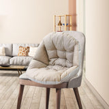 Maxbell Swing Chair Cushion Hanging Basket Seat Cushion Pillow for Home Office Patio Camel