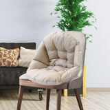 Maxbell Swing Chair Cushion Hanging Basket Seat Cushion Pillow for Home Office Patio Camel