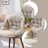 Maxbell Swing Chair Cushion Hanging Basket Seat Cushion Pillow for Home Office Patio Camel