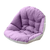 Maxbell Swing Chair Cushion Hanging Basket Seat Cushion Pillow for Home Office Patio Purple