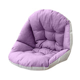 Maxbell Swing Chair Cushion Hanging Basket Seat Cushion Pillow for Home Office Patio Purple