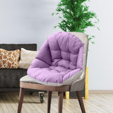 Maxbell Swing Chair Cushion Hanging Basket Seat Cushion Pillow for Home Office Patio Purple