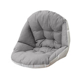 Maxbell Swing Chair Cushion Hanging Basket Seat Cushion Pillow for Home Office Patio Gray