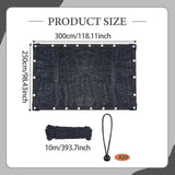 Maxbell Shade Cloth Tarp Greenhouse Outside Canopy Garden Chicken Coop Cover Netting