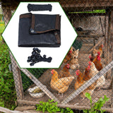 Maxbell Shade Cloth Tarp Greenhouse Outside Canopy Garden Chicken Coop Cover Netting