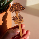 Maxbell 2Pcs Plant Labels Yard Art Decor Decorations Creative Flower Pot Decor Signs