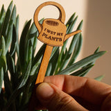 Maxbell 2Pcs Plant Labels Yard Art Decor Decorations Creative Flower Pot Decor Signs
