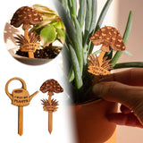Maxbell 2Pcs Plant Labels Yard Art Decor Decorations Creative Flower Pot Decor Signs