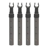 Maxbell 4x Utility Wagon Table Pole Fittings Lifting Tube for Fishing Hiking Camping M8 Nuts