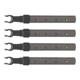 Maxbell 4x Utility Wagon Table Pole Fittings Lifting Tube for Fishing Hiking Camping M8 Nuts