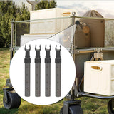 Maxbell 4x Utility Wagon Table Pole Fittings Lifting Tube for Fishing Hiking Camping M8 Nuts
