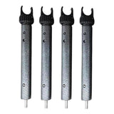 Maxbell 4x Utility Wagon Table Pole Fittings Lifting Tube for Fishing Hiking Camping M6 Nuts