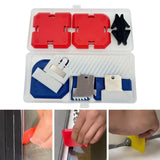Maxbell Caulking Tool Set Reusable Sealant Finishing Tools for Skirting Brick Toilet