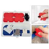 Maxbell Caulking Tool Set Reusable Sealant Finishing Tools for Skirting Brick Toilet