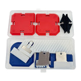Maxbell Caulking Tool Set Reusable Sealant Finishing Tools for Skirting Brick Toilet