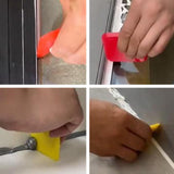 Maxbell Caulking Tool Set Reusable Sealant Finishing Tools for Skirting Brick Toilet