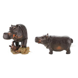 Maxbell Air Bubbler Hippo Fish Tank Bubbler Decoration for Hermit Crab Tank Aquarium 14.5cmx7cmx5.3cm