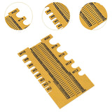 Maxbell Screw Measuring Ruler Thread Size Checker Screw Sorter Thickened Sorter Tool Yellow