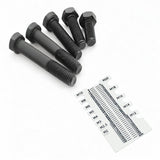 Maxbell Screw Measuring Ruler Thread Size Checker Screw Sorter Thickened Sorter Tool White