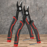 Maxbell Cable Stripper 6" Carbon Steel Crimping Tool for Crimping Joining Electrical