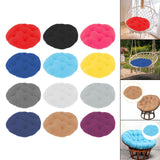 Maxbell Hanging Egg Chair Cushion Decor Rocking Chair Cushion for Sofa Patio Balcony Red