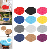 Maxbell Hanging Egg Chair Cushion Decor Rocking Chair Cushion for Sofa Patio Balcony Red