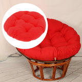 Maxbell Hanging Egg Chair Cushion Decor Rocking Chair Cushion for Sofa Patio Balcony Red