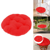 Maxbell Hanging Egg Chair Cushion Decor Rocking Chair Cushion for Sofa Patio Balcony Red