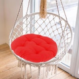 Maxbell Hanging Egg Chair Cushion Decor Rocking Chair Cushion for Sofa Patio Balcony Red