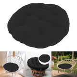 Maxbell Hanging Egg Chair Cushion Decor Rocking Chair Cushion for Sofa Patio Balcony Black